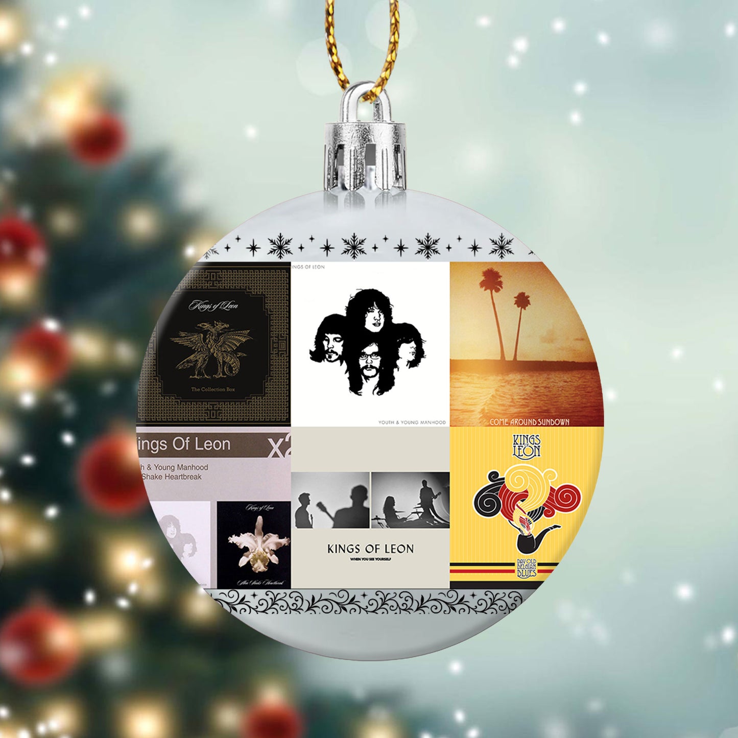 Kings of Leon Ball Ornament – Southern Rock Revival