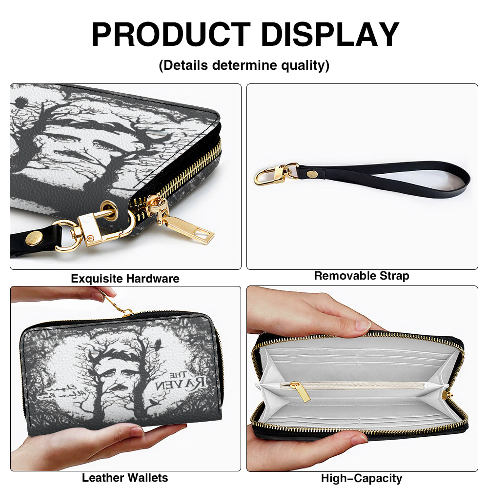 The Raven Leather Handbag & Wallet Set – Gothic Literature Inspired Design