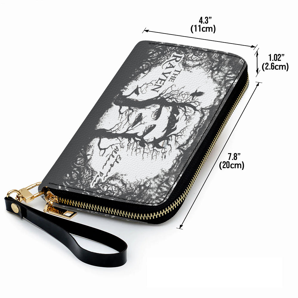 The Raven Leather Handbag & Wallet Set – Gothic Literature Inspired Design