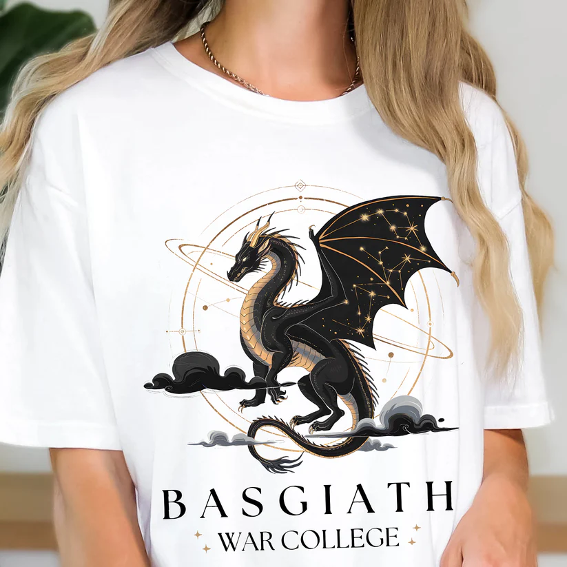 Basgiath War College Tshirt Dragon Rider Tee