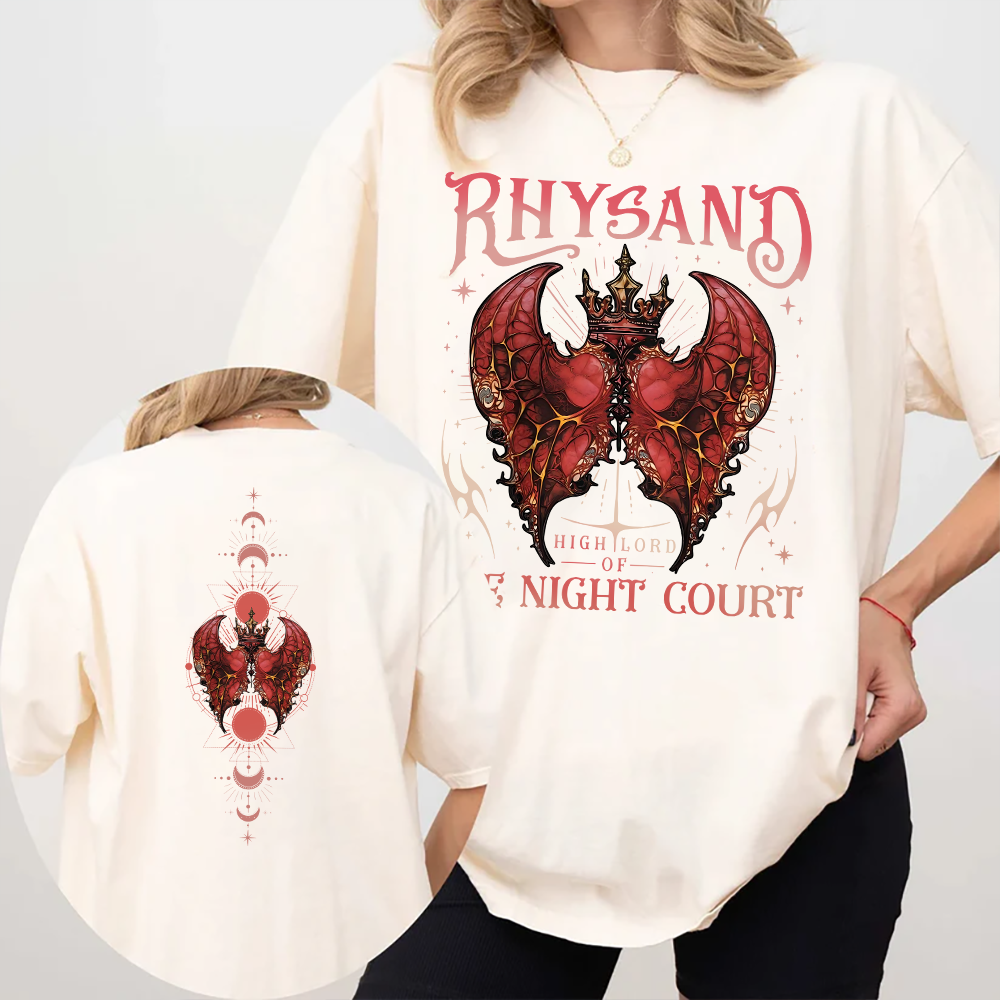 Rhysand The Night Court Tee- Velaris Shirt