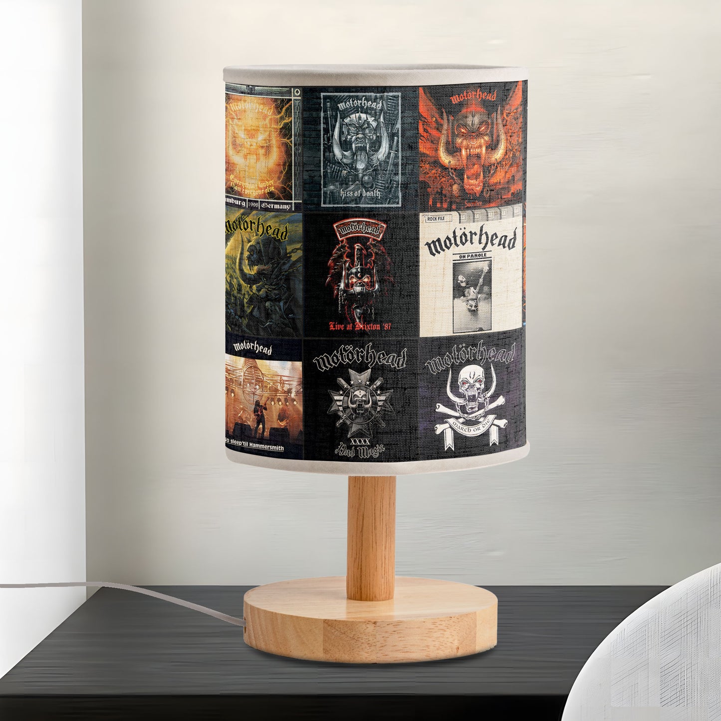 Motörhead Fabric Lamp – Heavy Metal Legacy