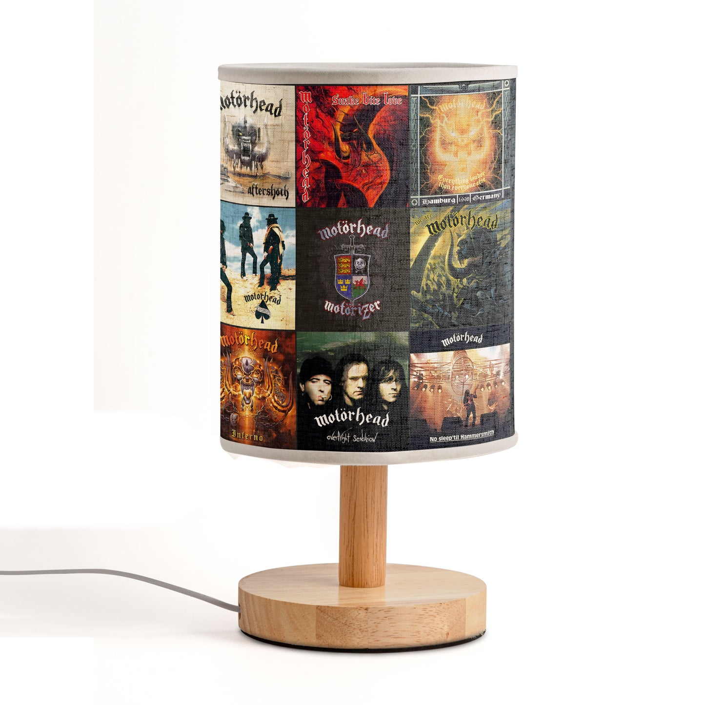 Motörhead Fabric Lamp – Heavy Metal Legacy