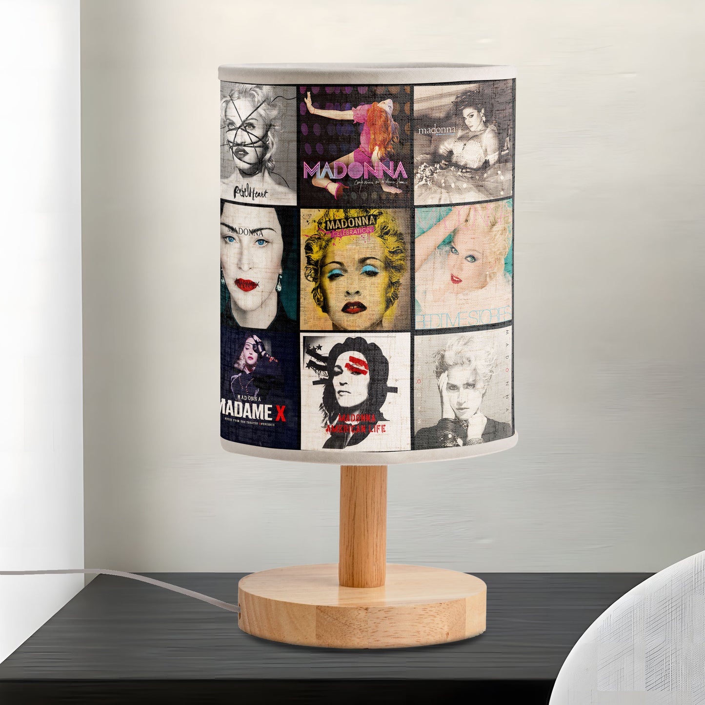 Ray of Light – Madonna Album Art Fabric Lamp