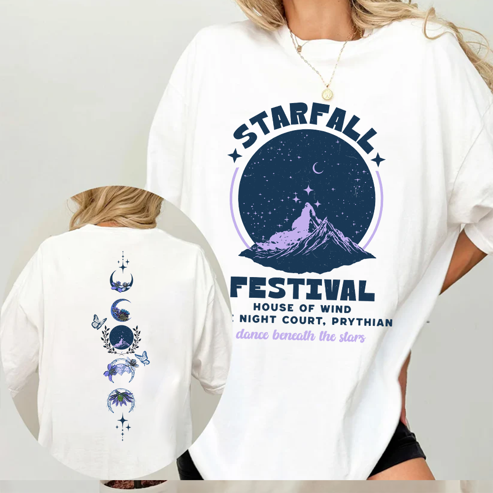 Starfall Festival" Night Court Shirt - ACOTAR Tee