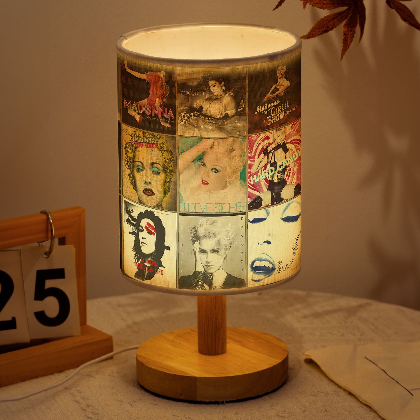 Ray of Light – Madonna Album Art Fabric Lamp