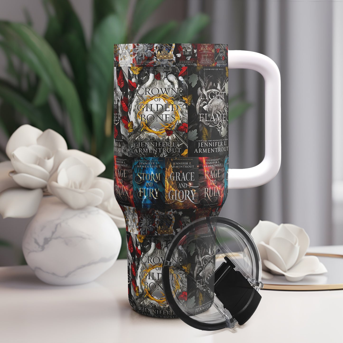 Epic Worlds of Jennifer L. Armentrout Tumbler Cup – Fantasy Romance Edition