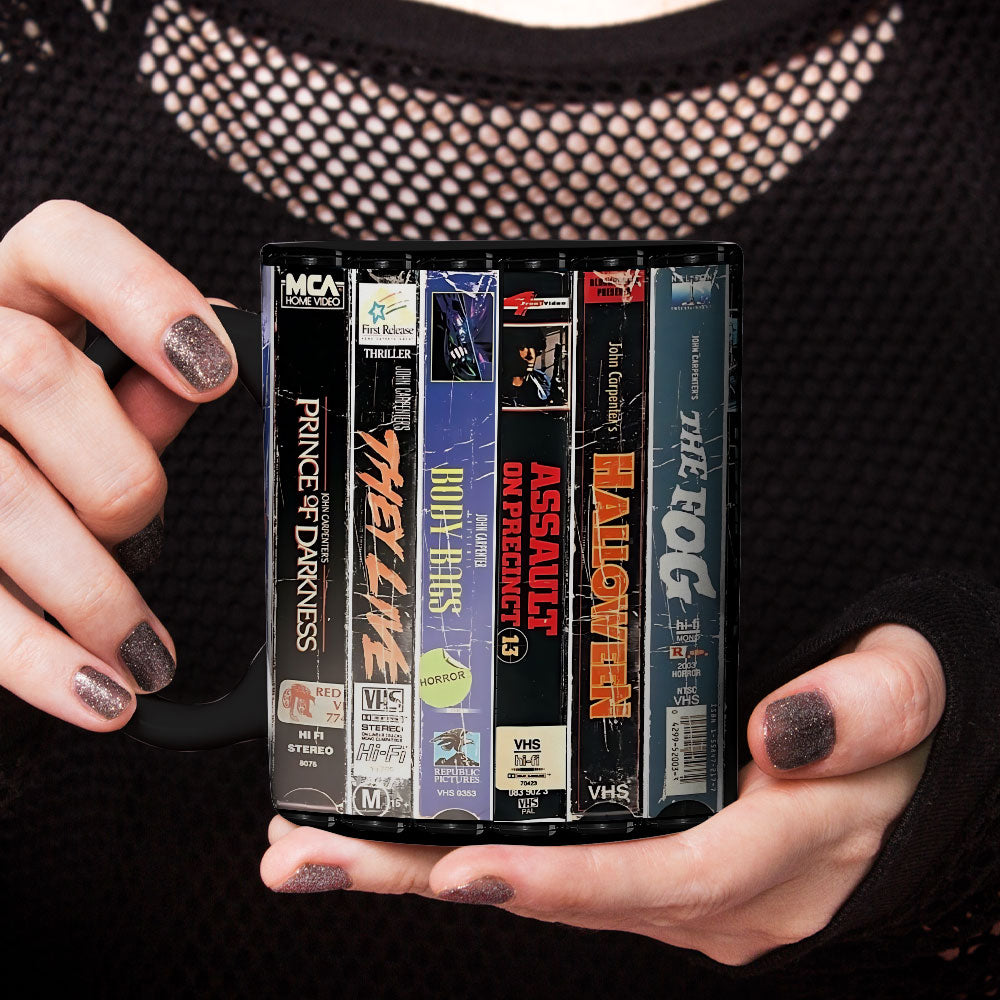 Retro Horror VHS – Classic '90s VHS Horror Accent Mug
