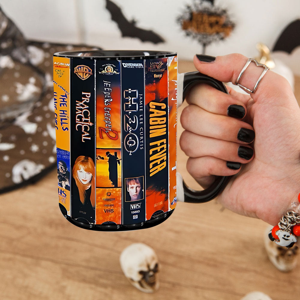 Halloween Revival – VHS Slasher Era Accent Mug