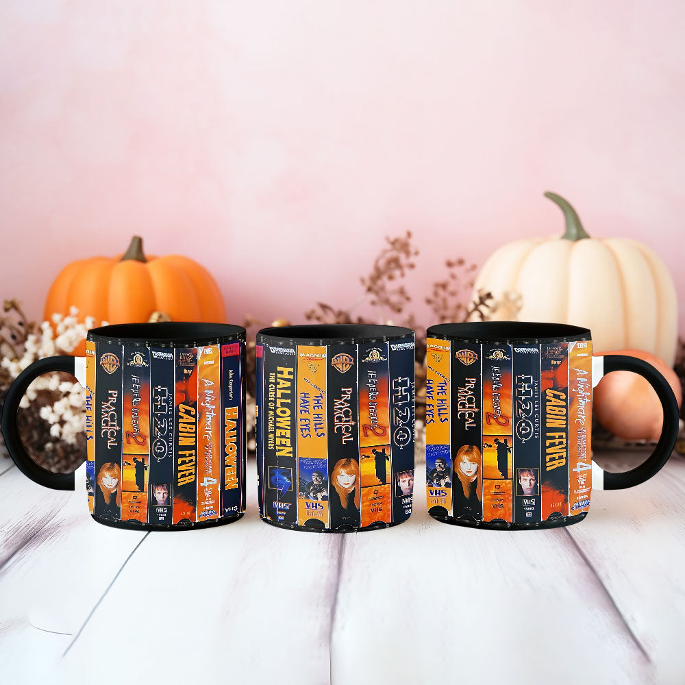 Halloween Revival – VHS Slasher Era Accent Mug