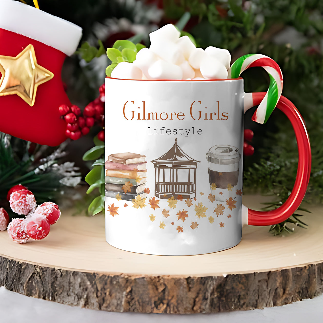 Gilmore Girls Lifestyle Accent Mug – Coffee, Books & Cozy Vibes