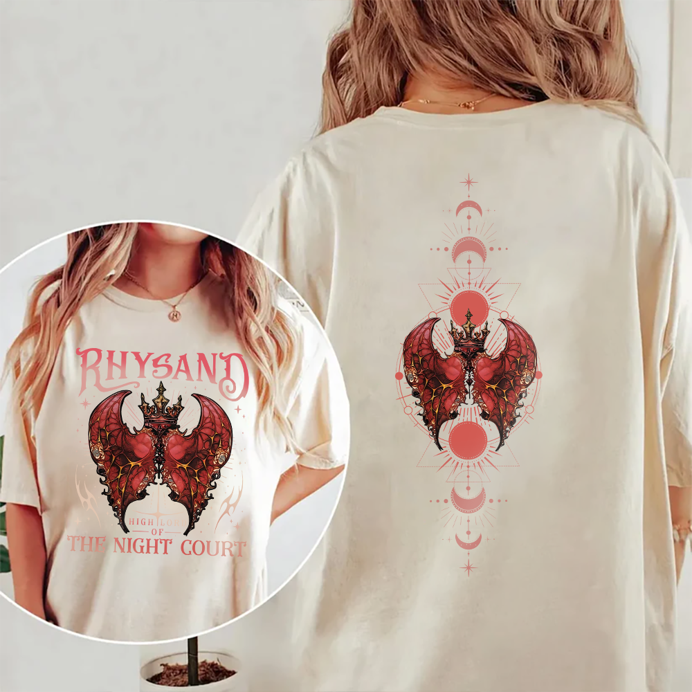 Rhysand The Night Court Tee- Velaris Shirt