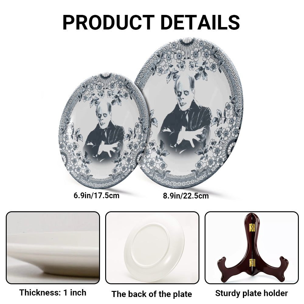 Vintage Horror Ceramic Plate – The Phantom of the Opera