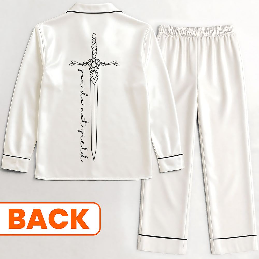 You Do Not Yield – Aelin's Satin Pajamas Set
