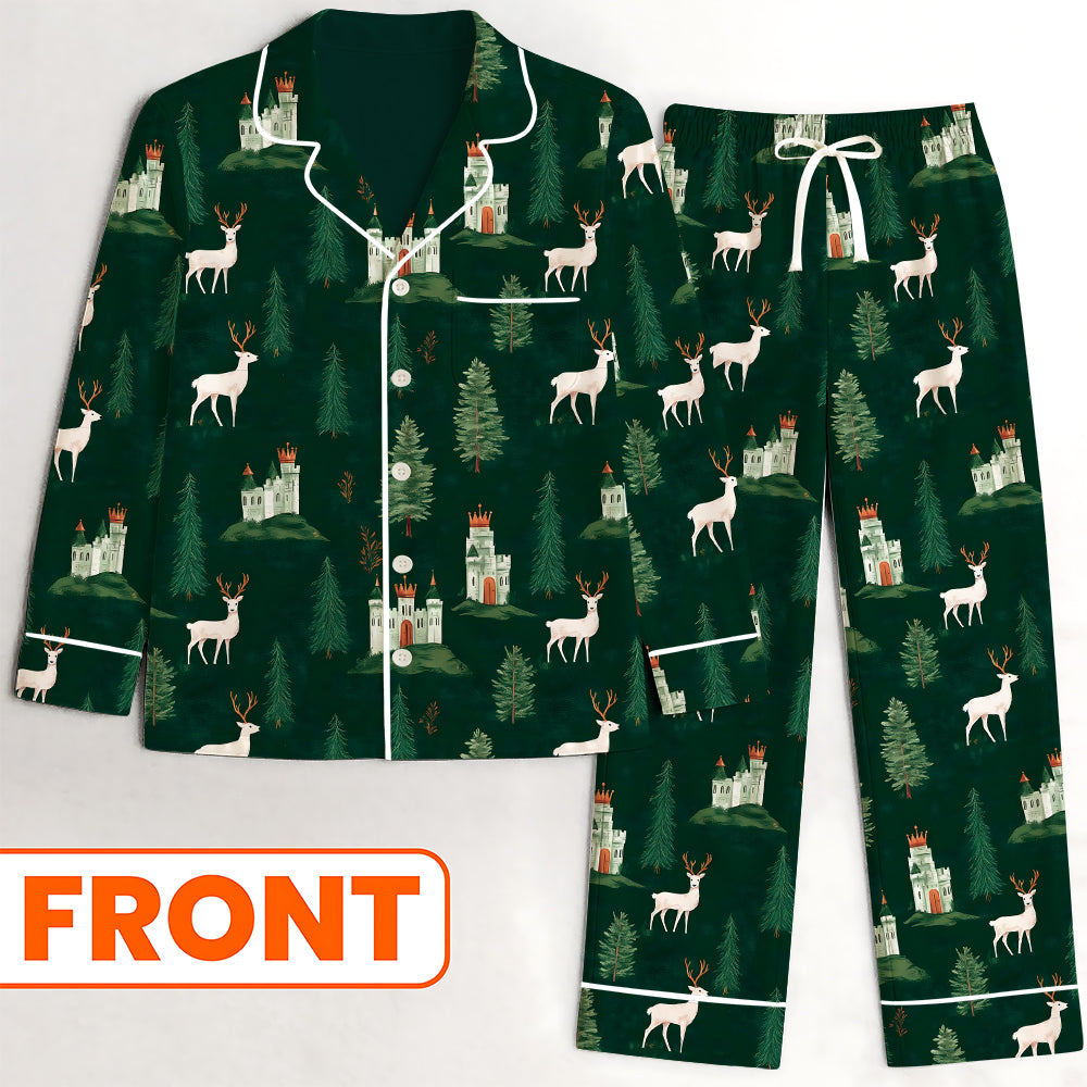 Crescent City - Satin Pajamas Set