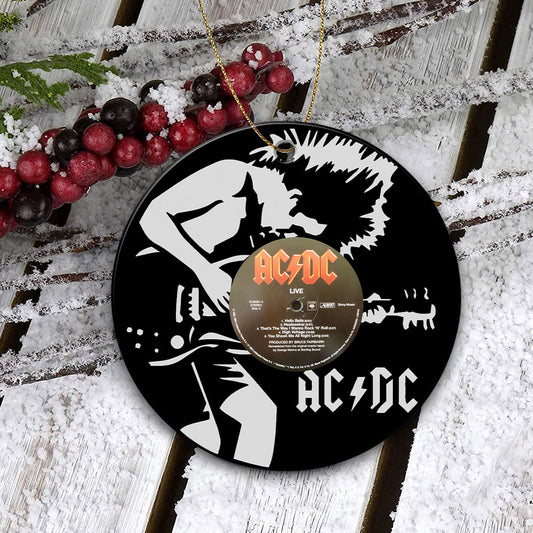 Hard Rock Ceramic Ornament – Classic Album Cover Holiday Decoration