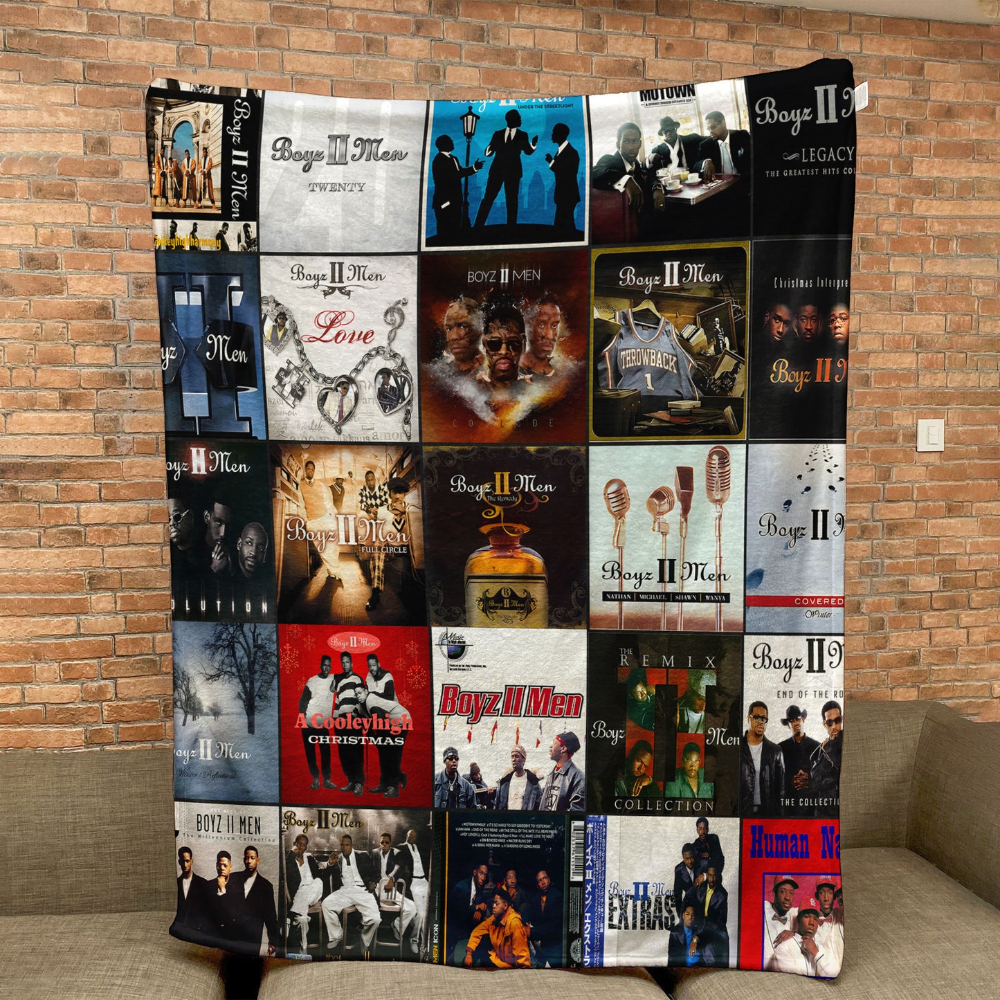 Boyz II Men Sherpa Blanket – A Soulful Journey Through Classic R&B Memories