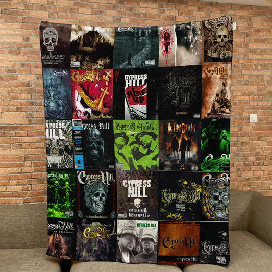 Cypress Hill Sherpa Blanket – A Hardcore Tribute for True Legends Fans
