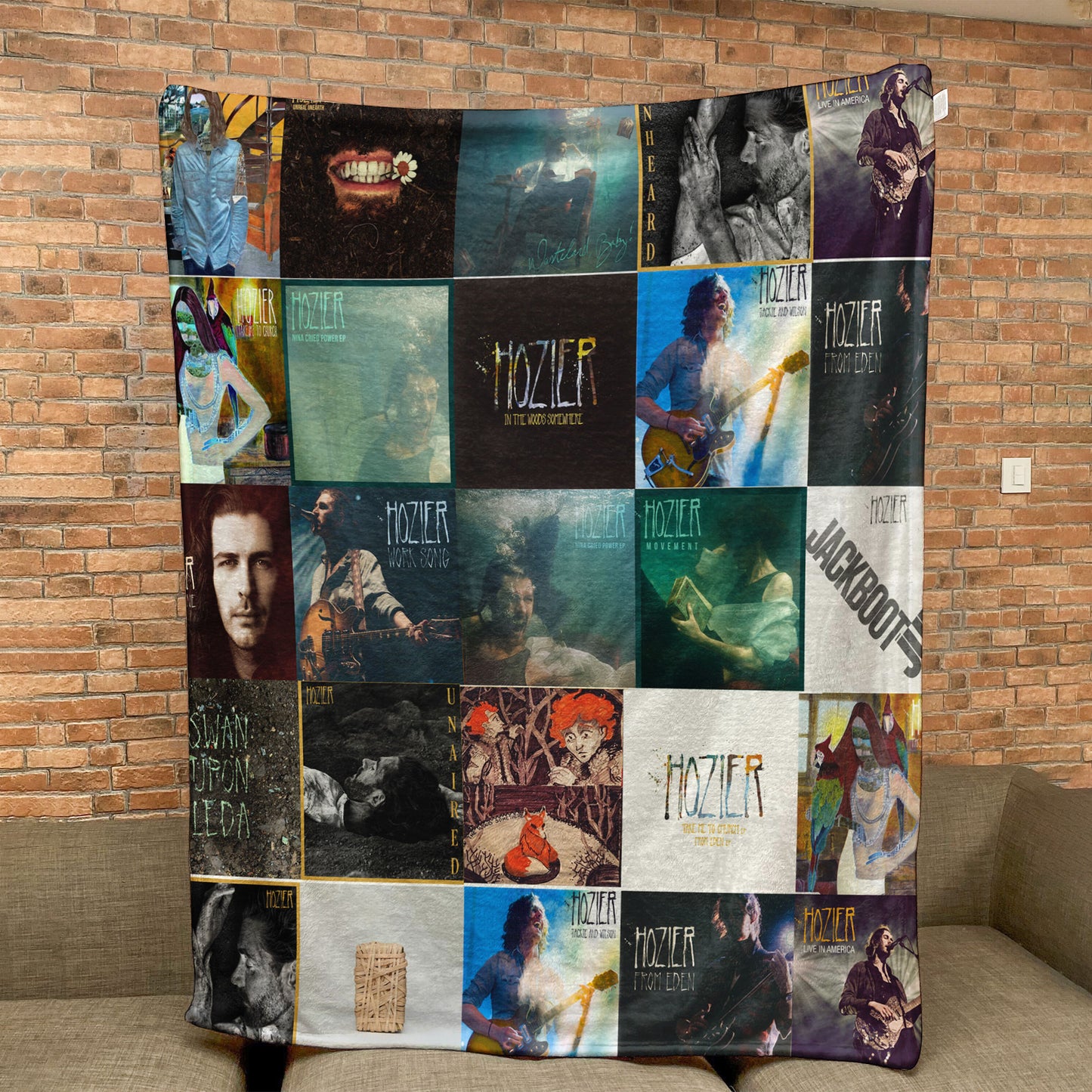 Hozier Sherpa Blanket – Soulful Warmth Wrapped in Atmospheric Album Art