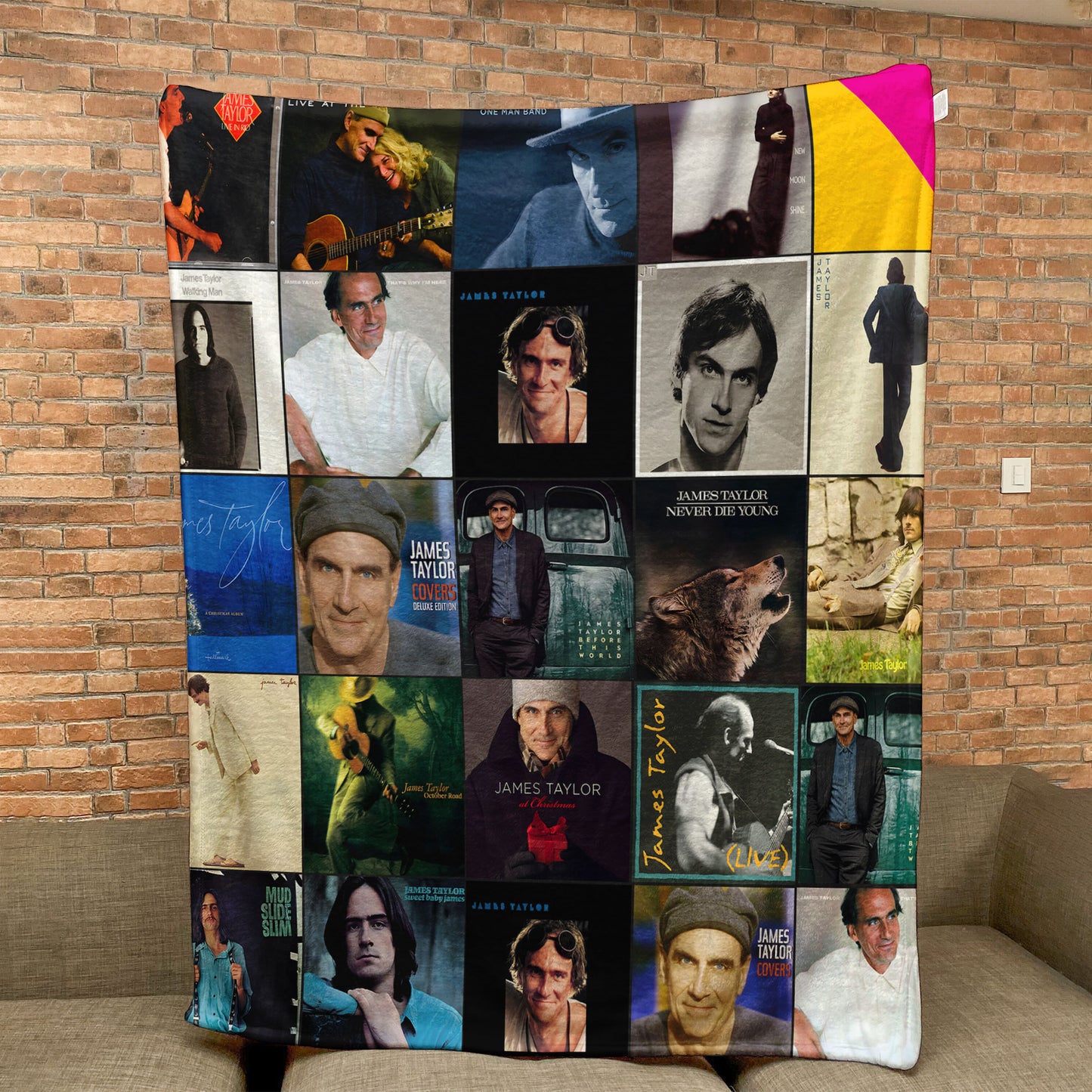 James Taylor Sherpa Blanket – A Warm Folk-Rock Tribute for True Fans