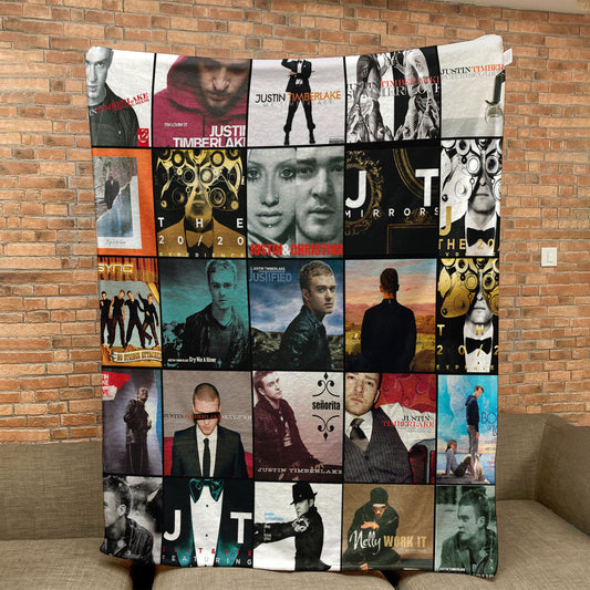 Justin Timberlake Sherpa Blanket – A Pop & R&B Icon Tribute for True Fans