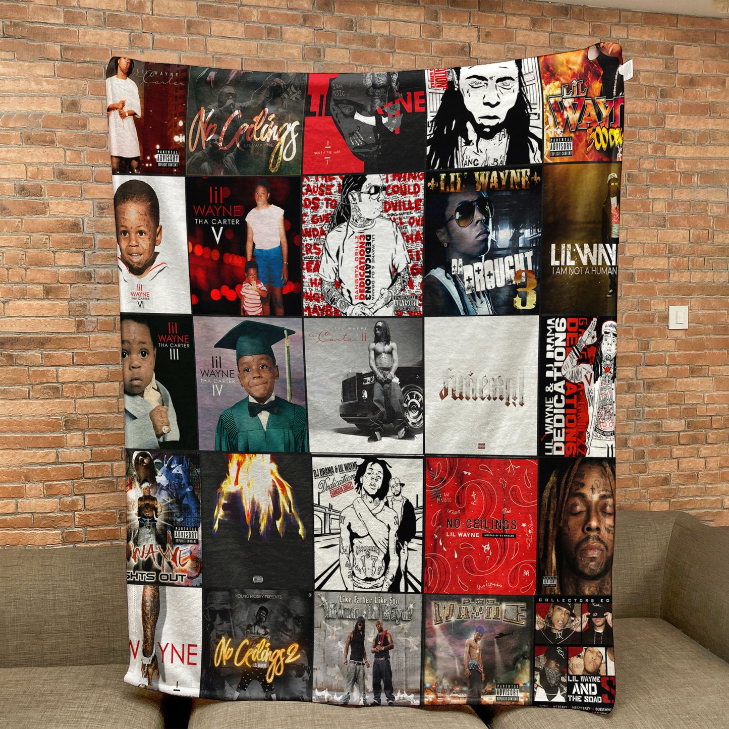 Lil Wayne Sherpa Blanket – A Mixtape Legend Tribute for True Fans