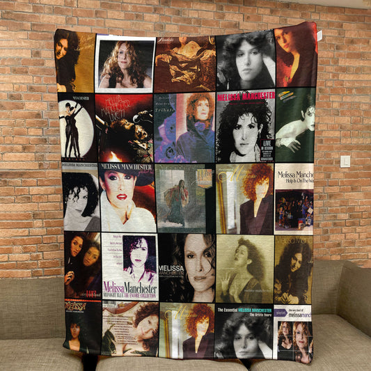 Melissa Manchester Sherpa Blanket – A Soulful Classic-Pop Tribute for True Fans