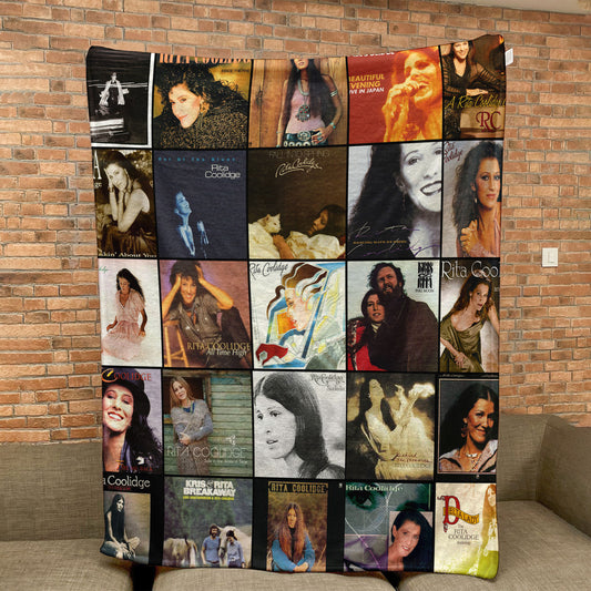 Rita Coolidge Sherpa Blanket – A Timeless Tribute for True Music Lovers