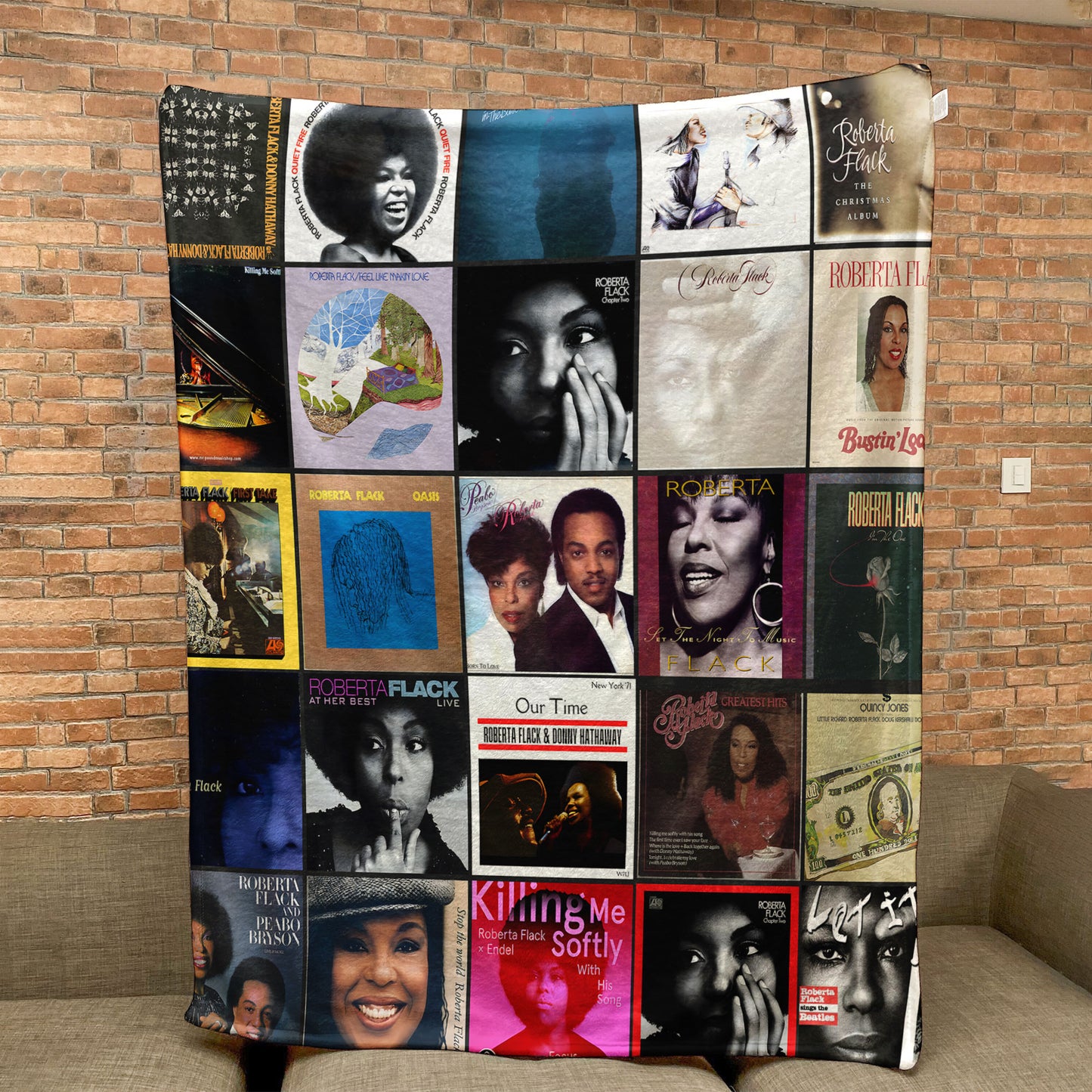 Roberta Flack Sherpa Blanket – A Soulful Tribute for True Music Lovers