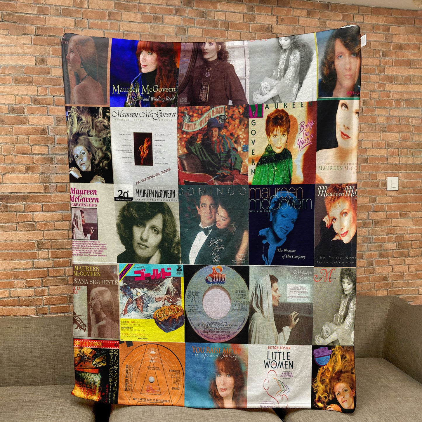 Maureen McGovern Sherpa Blanket – A Timeless Tribute for True Music Lovers