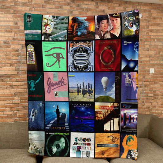 The Alan Parsons Project Sherpa Blanket – A Timeless Prog-Rock Tribute for True Fans