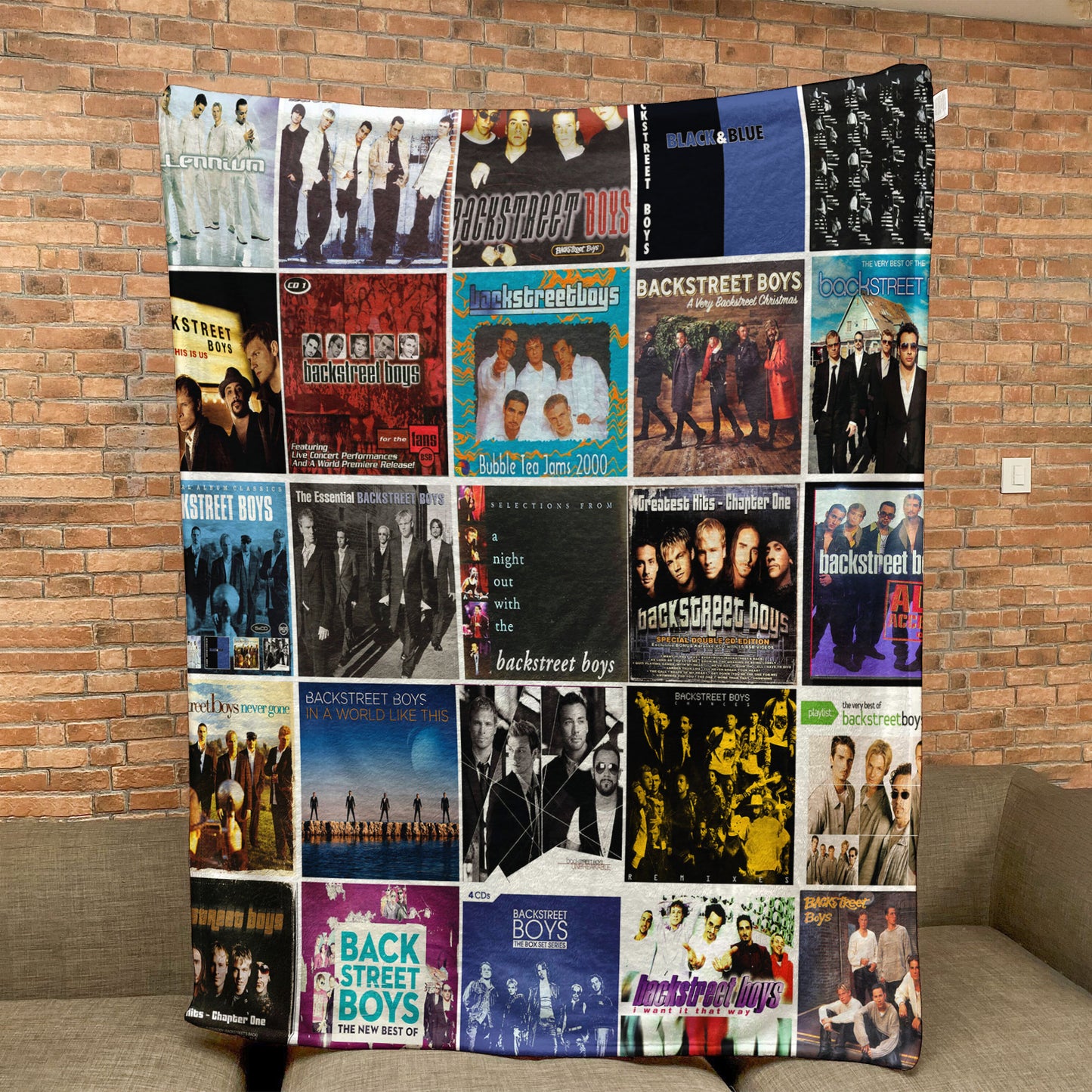 Backstreet Boys Sherpa Blanket – A Nostalgic Tribute to Pop’s Golden Era