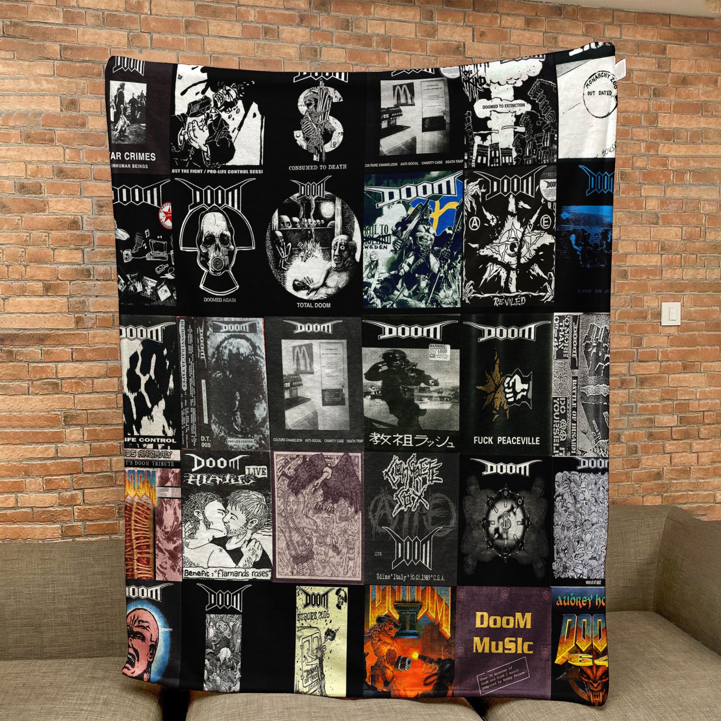 DOOM Sherpa Blanket – A Raw, Underground Tribute to Punk Legend