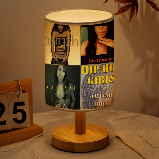 Aaliyah Album Art Table Lamp – R&B Legend Decorative Light