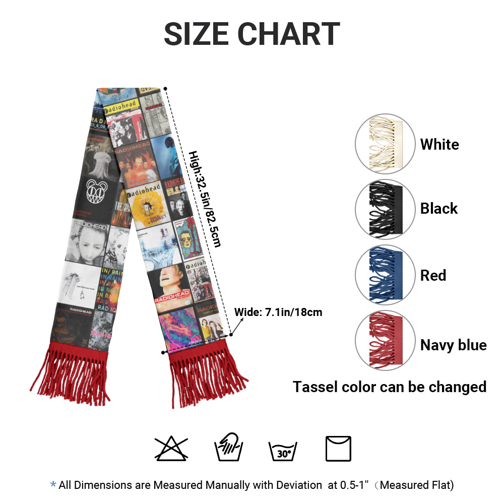 Radiohead Album Cover Scarf – The Perfect Music Lover’s Christmas Gift