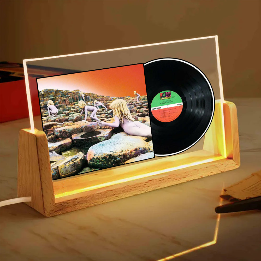 Led Zeppelin Houses of the Holy Classic Album Acrylic Light Display