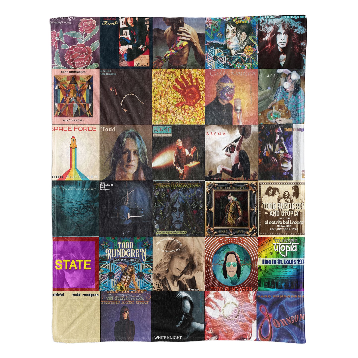 Todd Rundgren Sherpa Blanket – A Cozy Tribute to a True Visionary