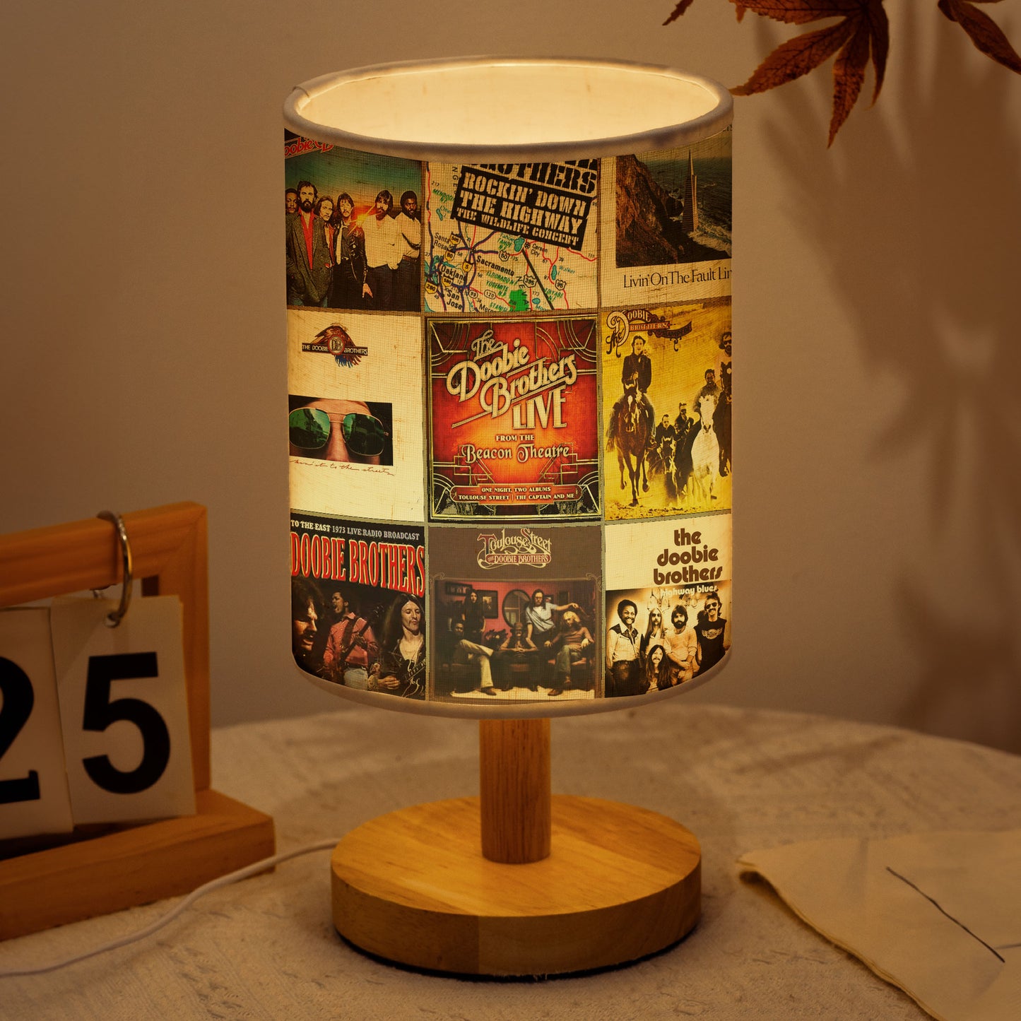 The Doobie Brothers Albums Lamp – Vintage Rock Glow for True Music Lovers