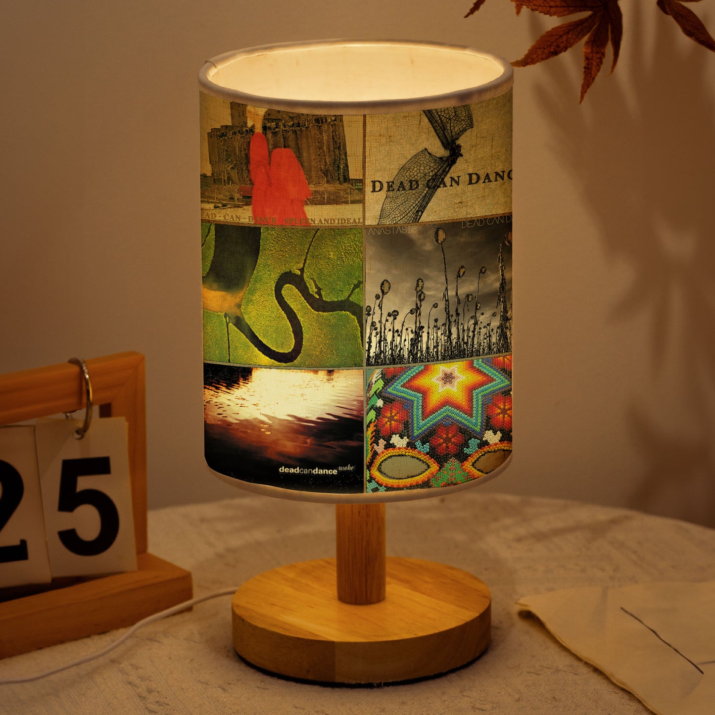 Dead Can Dance Fabric Lamp – Ethereal Sound & Light