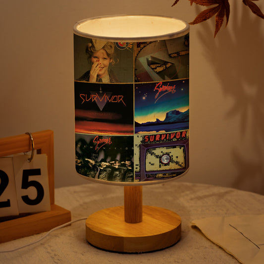 Survivor Album Art Table Lamp – Classic Rock & 80s Anthem Accent Light
