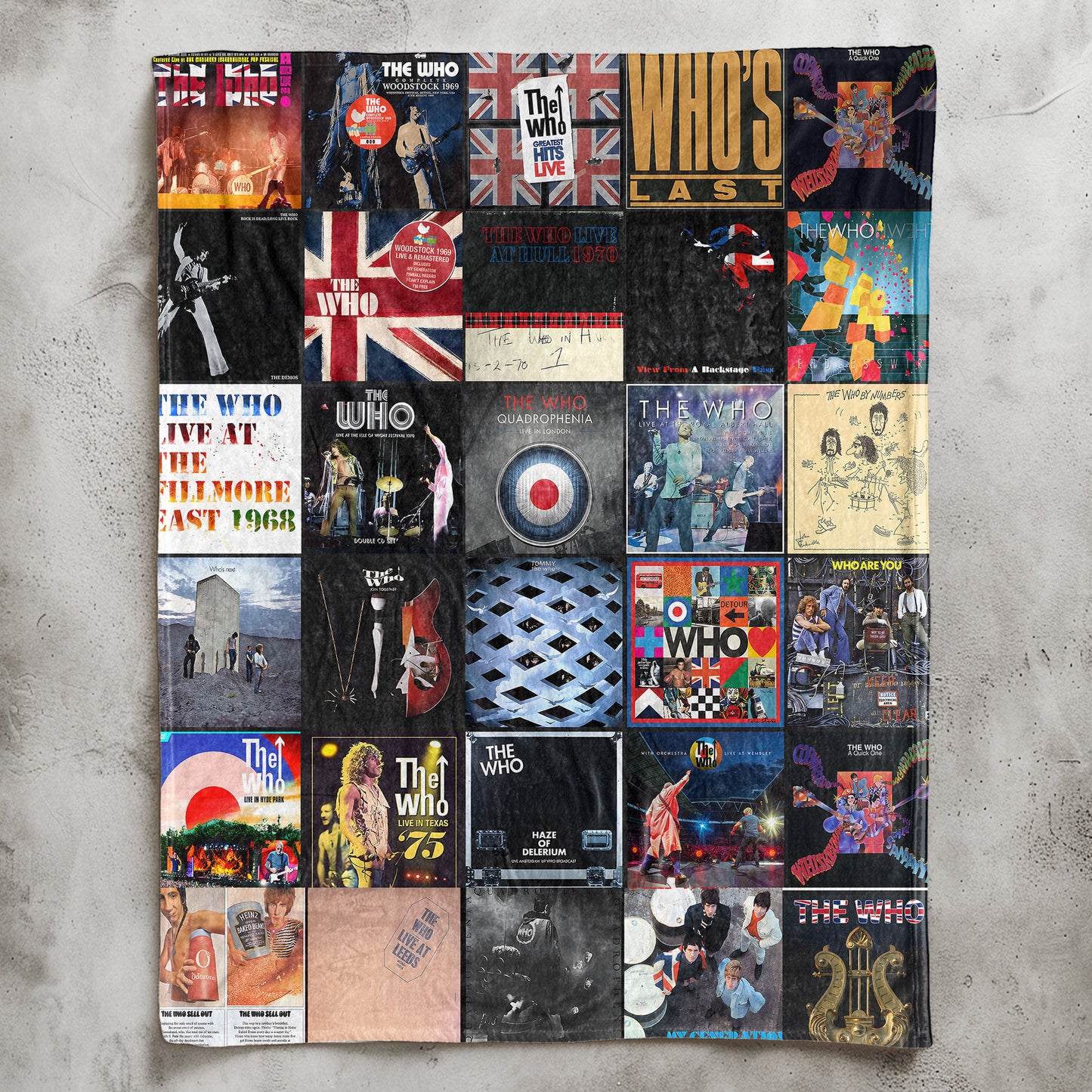 The Who Sherpa Blanket – A Warm Tribute to Rock’s Loudest Legends