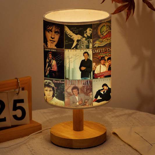 David Essex Fabric Lamp – Vintage Pop Legend Album Art Collection