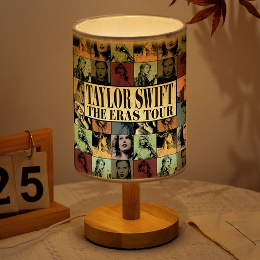 Taylor Swift The Eras Tour Table Fabric Lamp – A Glow Through Every Era