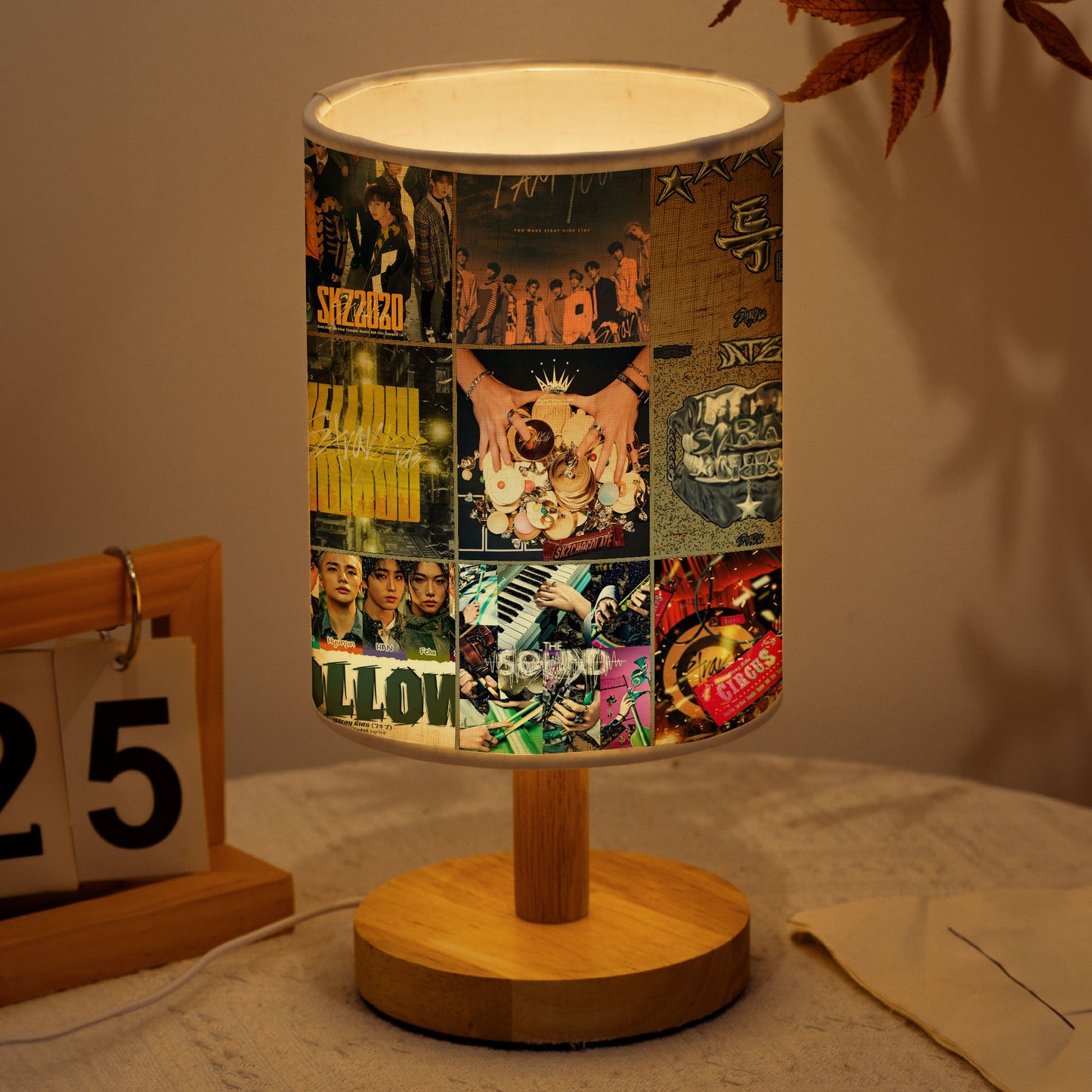 Stray Kids Fabric Lamp – K-Pop Power Glow