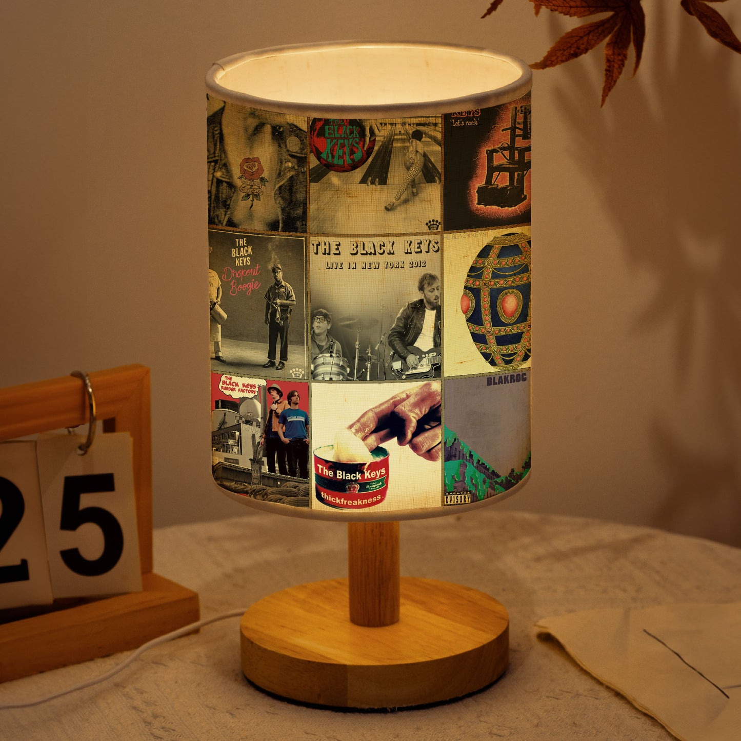 The Black Keys Fabric Lamp – Blues Rock Vibes
