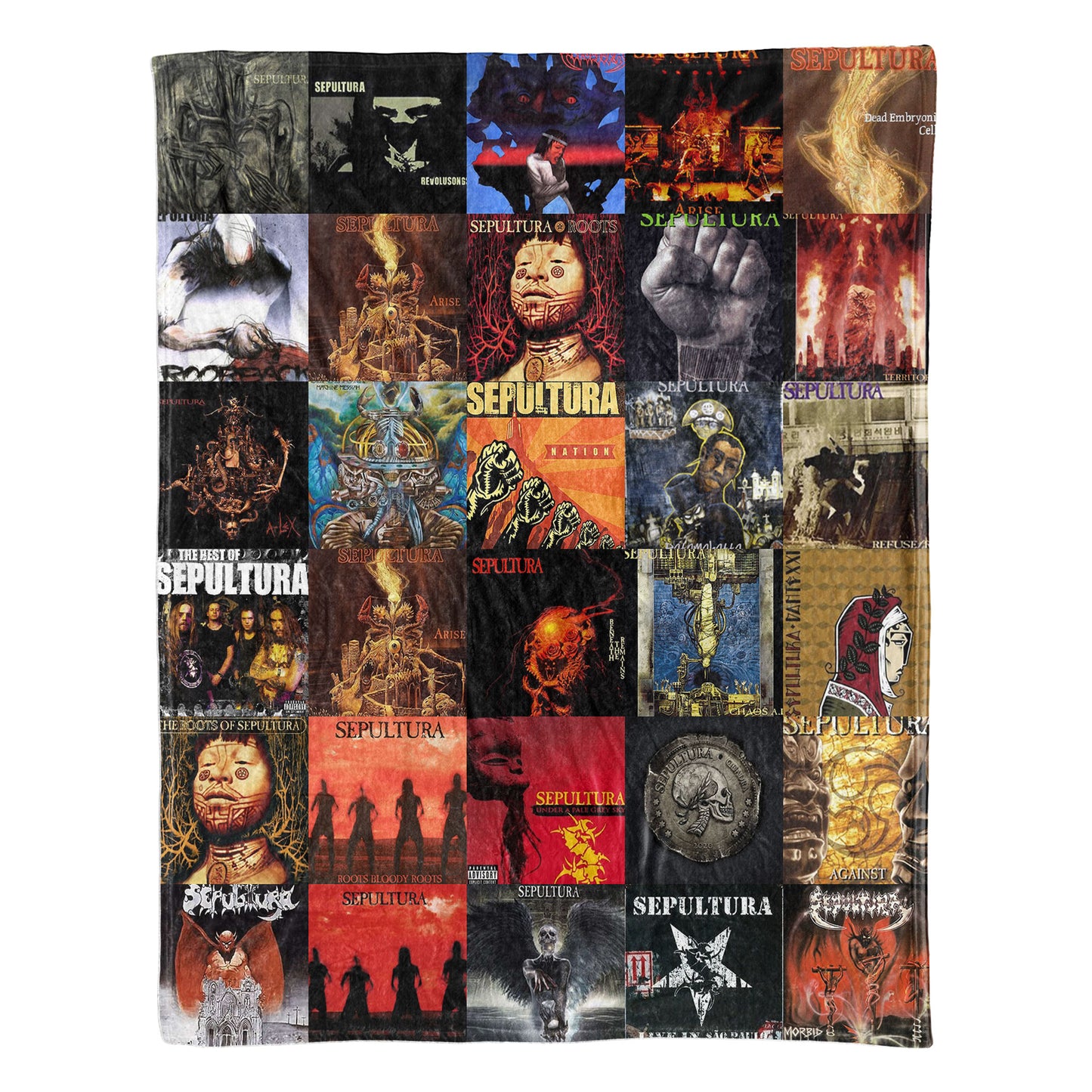 Sepultura Sherpa Blanket – A Heavy Metal Legacy You Can Feel