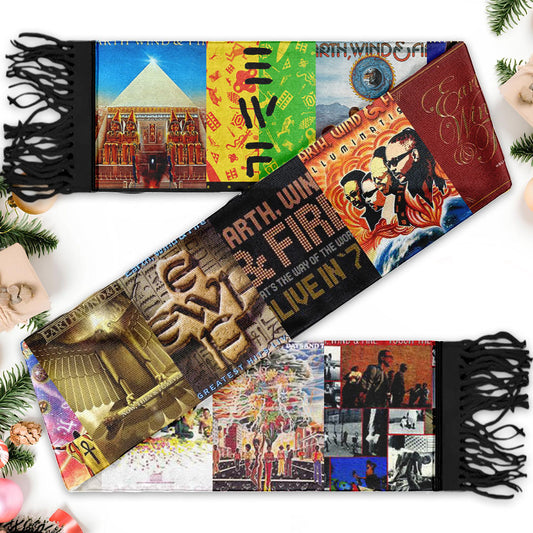 Earth, Wind & Fire Scarf – A Funk-Soul Celebration for True Fans