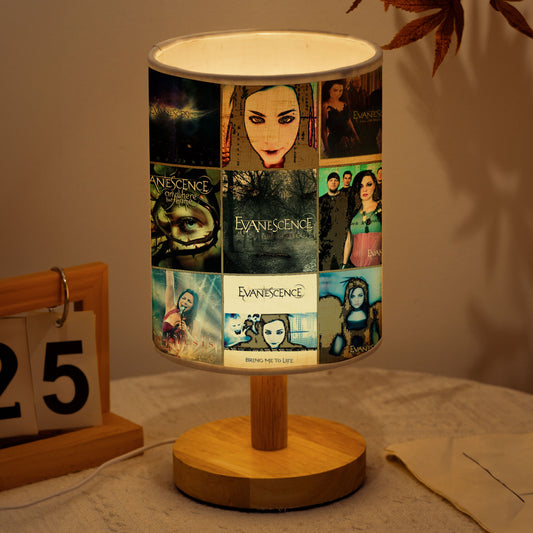 🌑 Evanescence Album Art Lamp – Gothic Elegance & Luminous Emotion
