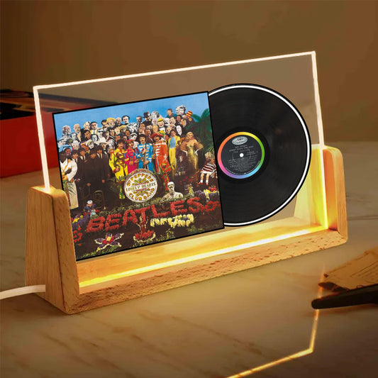 The Beatles Sgt. Pepper’s Lonely Hearts Club Band Iconic Album Acrylic Light Display