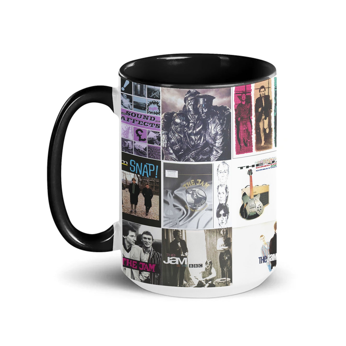 The Jam Accent Mug – Classic Album Cover Collage Gift